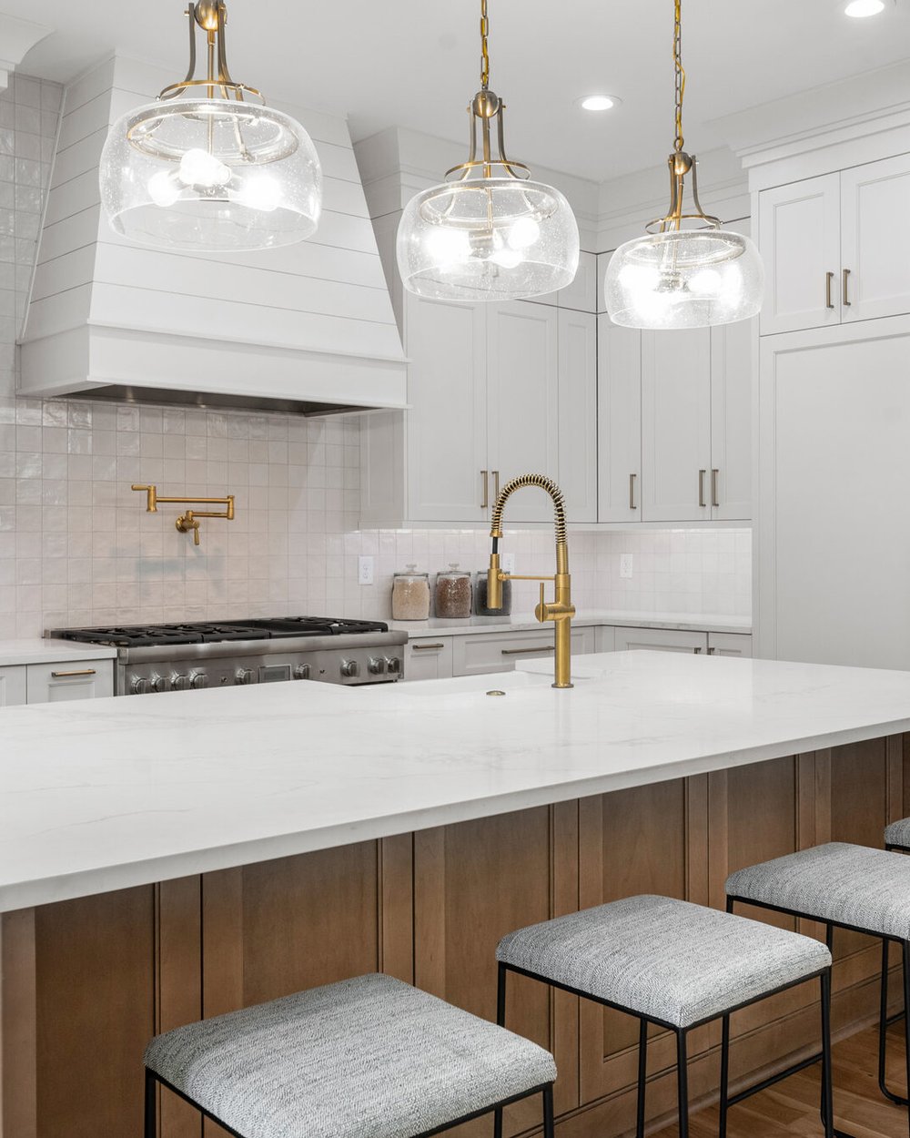 Kitchen island — Walker, a Stillman Properties custom home